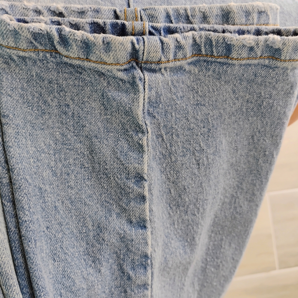 Wild Fable Distressed Denim Straight Leg Jeans Sz 6 - Picture 15 of 15